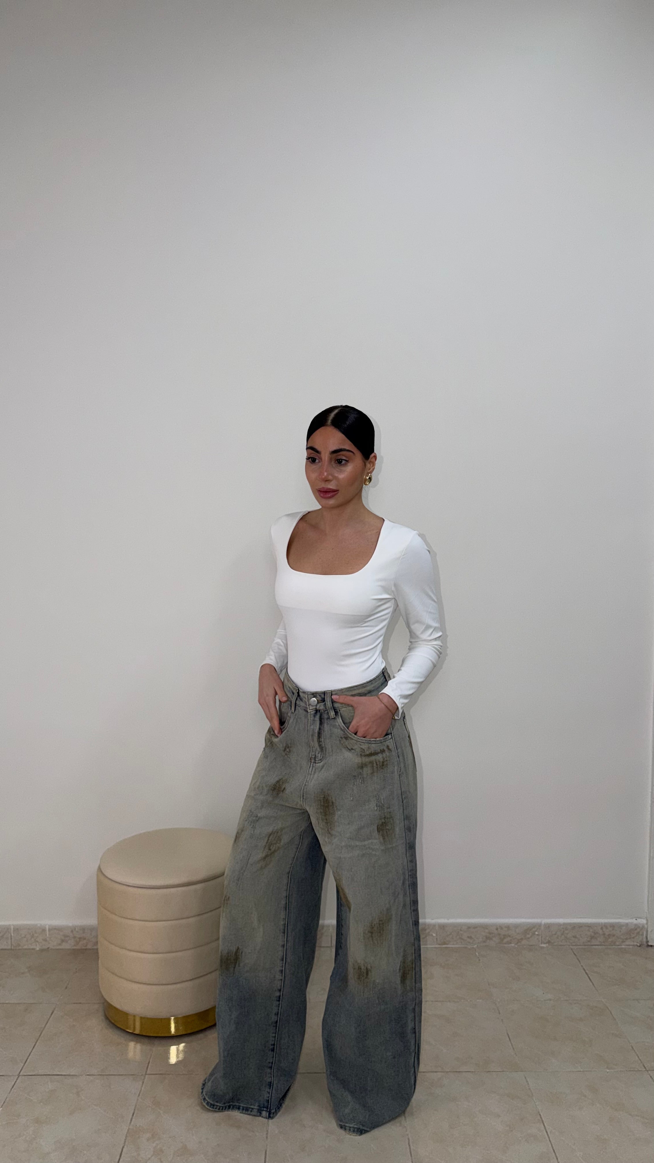 Jeans DAFFNE lavaggio chiaro vintage
