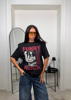 SHIRT FUNNY BLACK