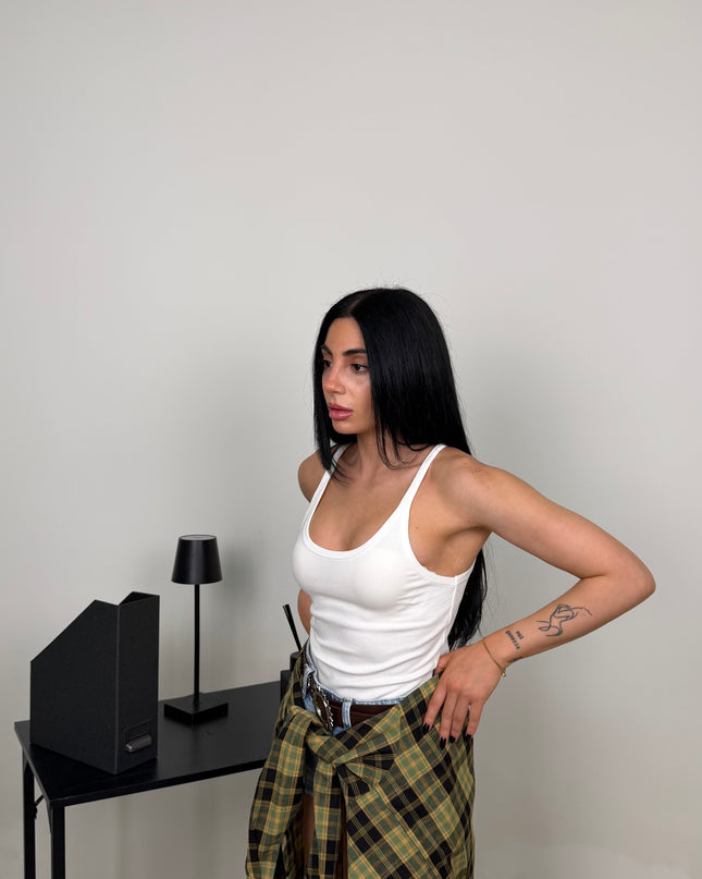 Top BASIC bianco