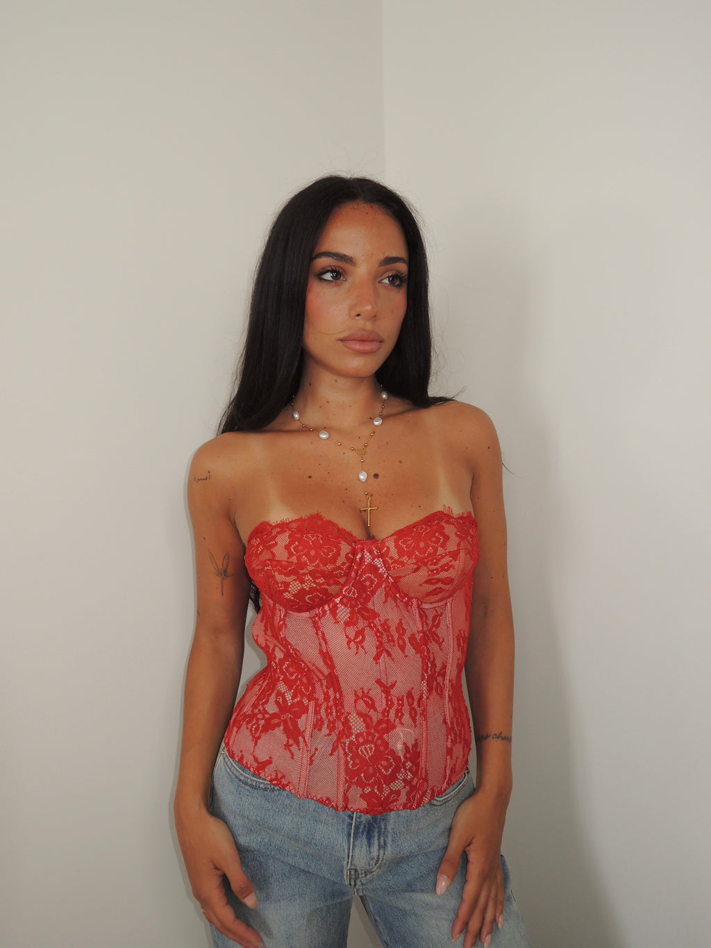 Corsetto LIDIA rosso