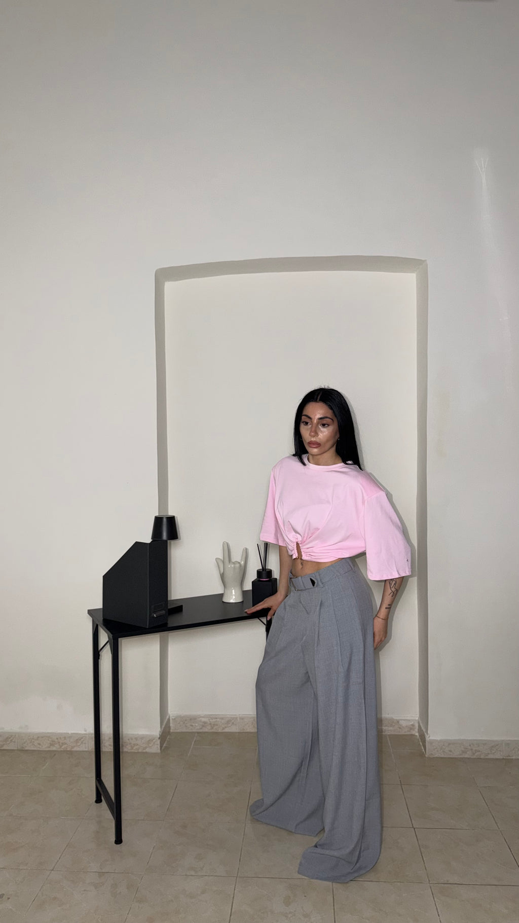 Pants NABILA grey