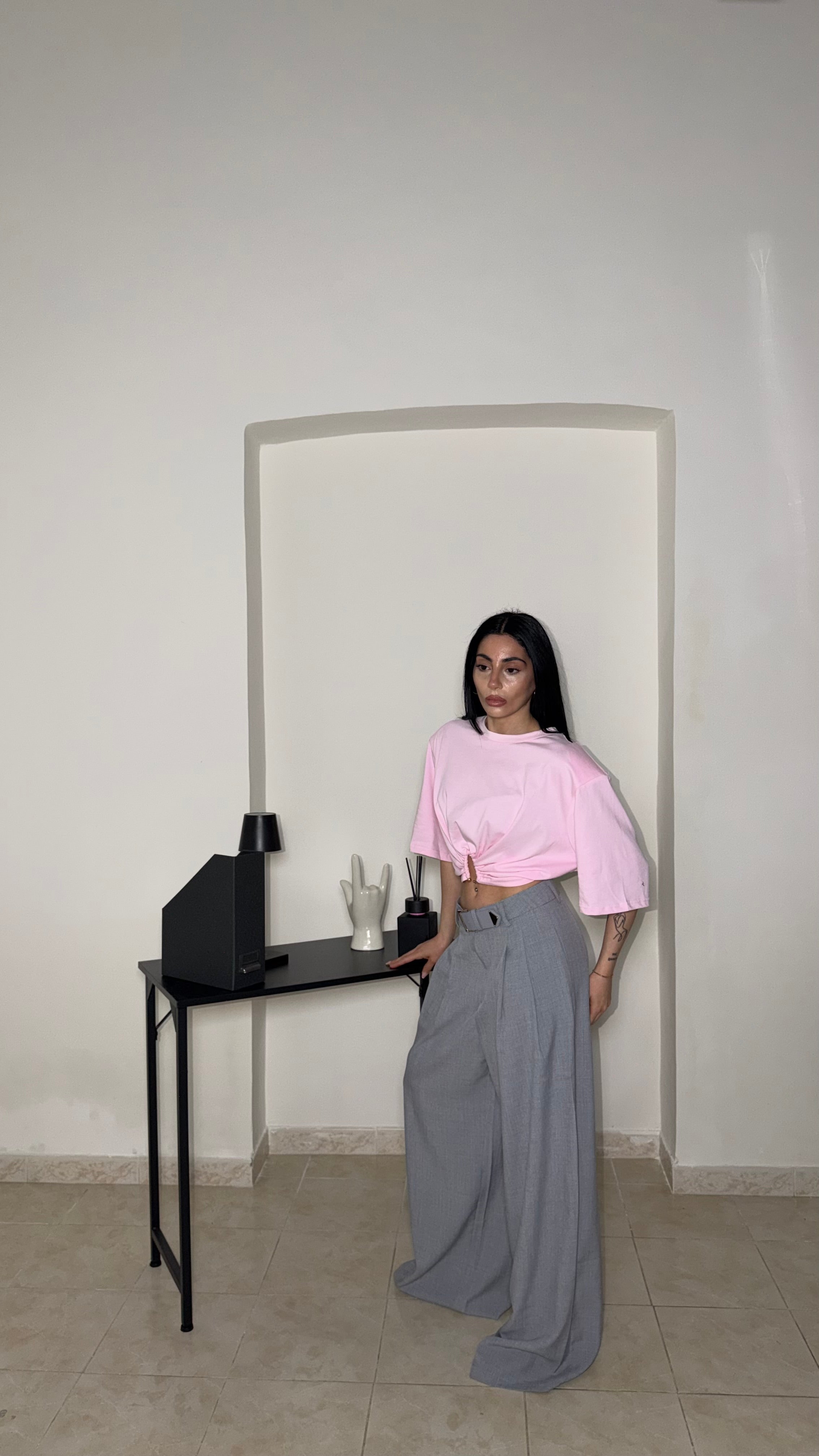 Pants NABILA grey