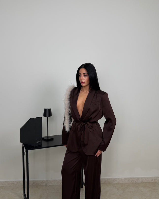 Tailleur DEA marrone