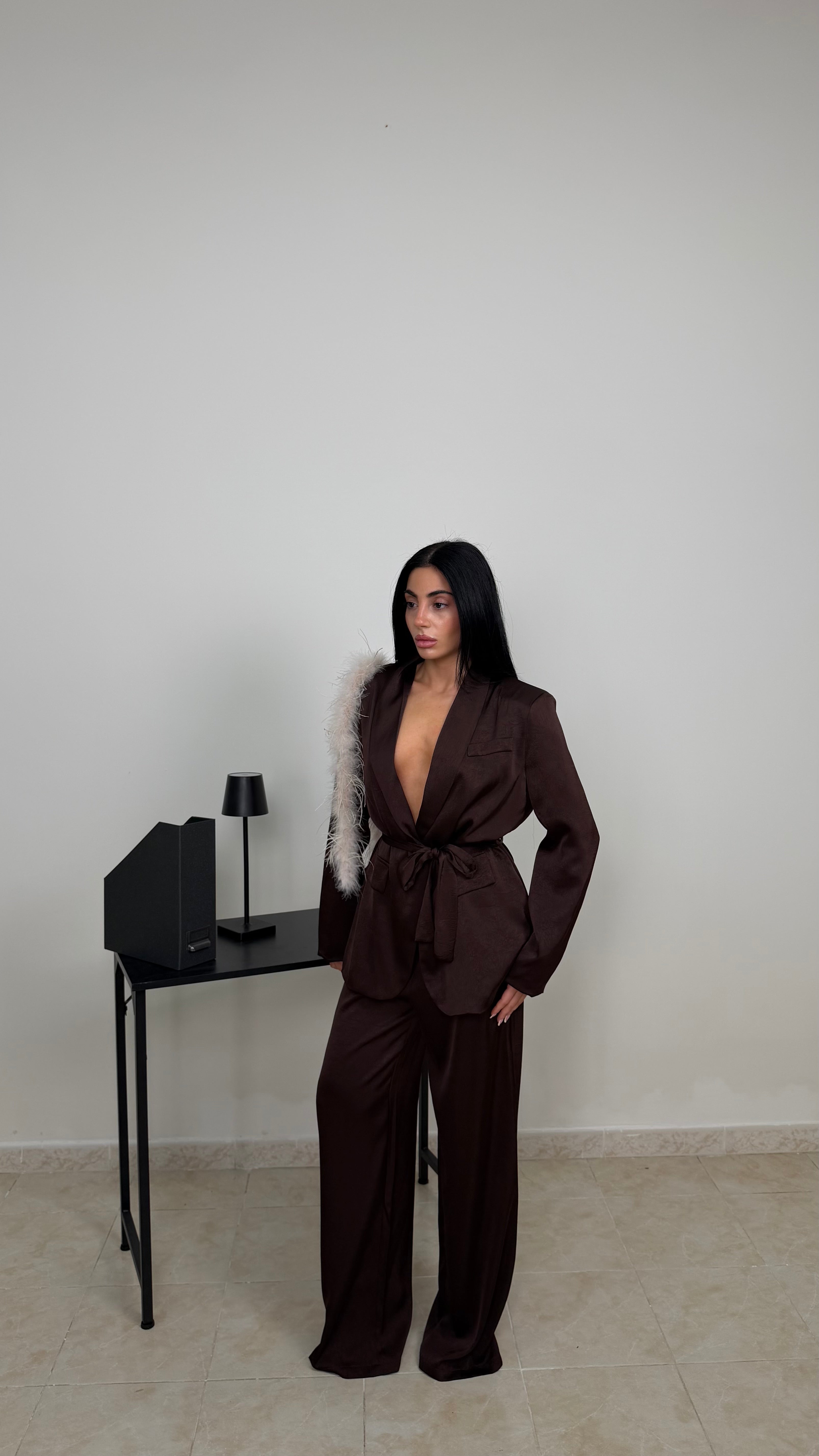 Tailleur DEA marrone