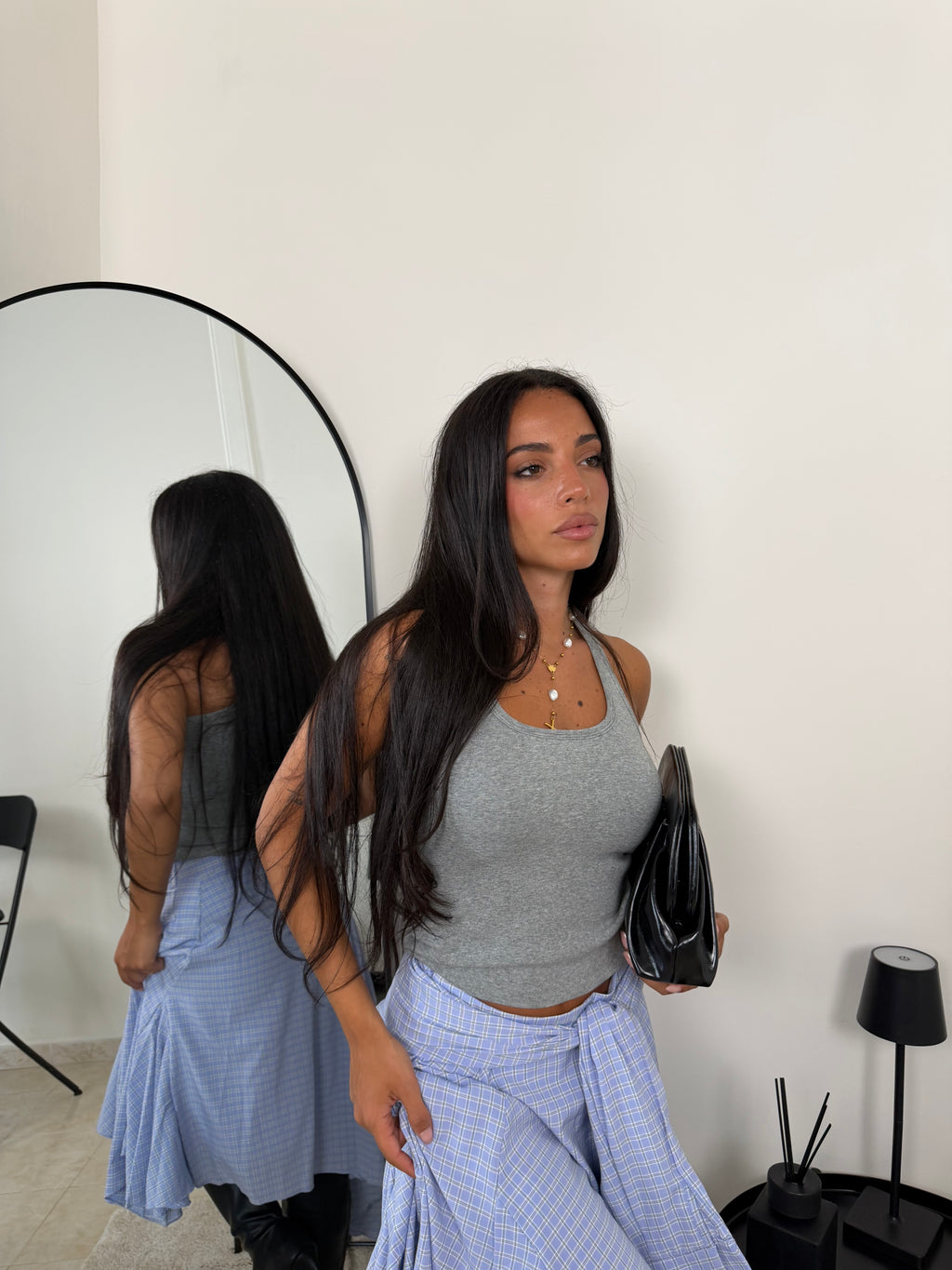 Top ON TOP grey