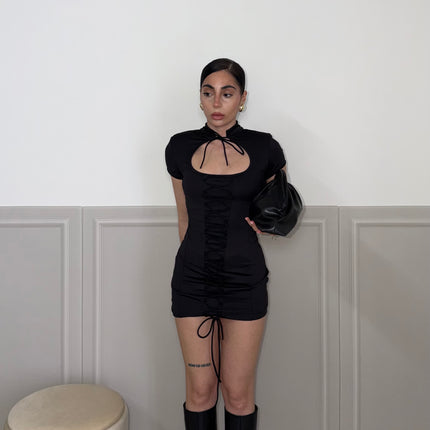 Minidress CROSS black