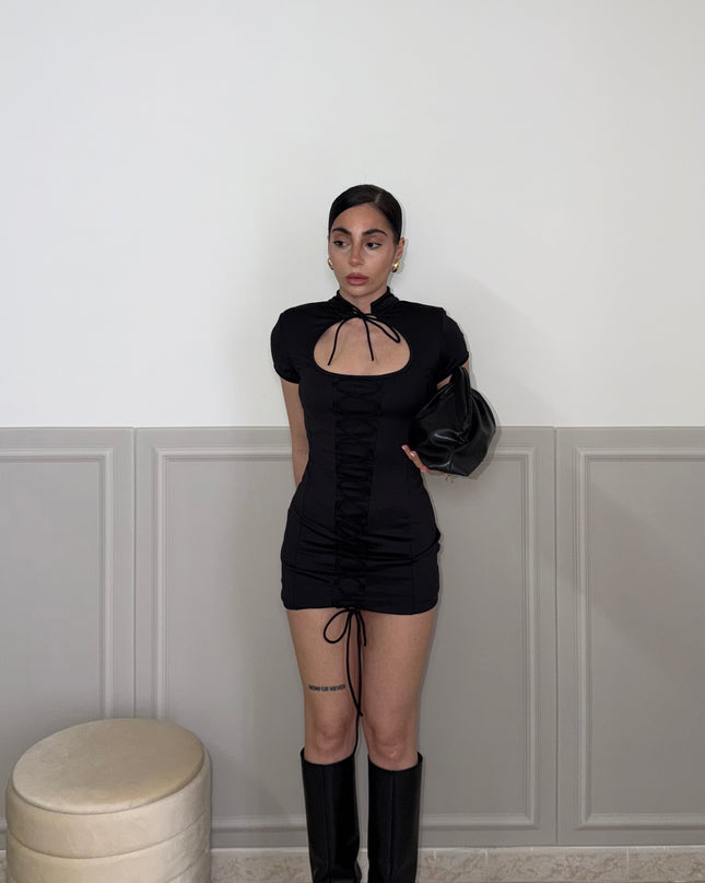 Minidress CROSS black
