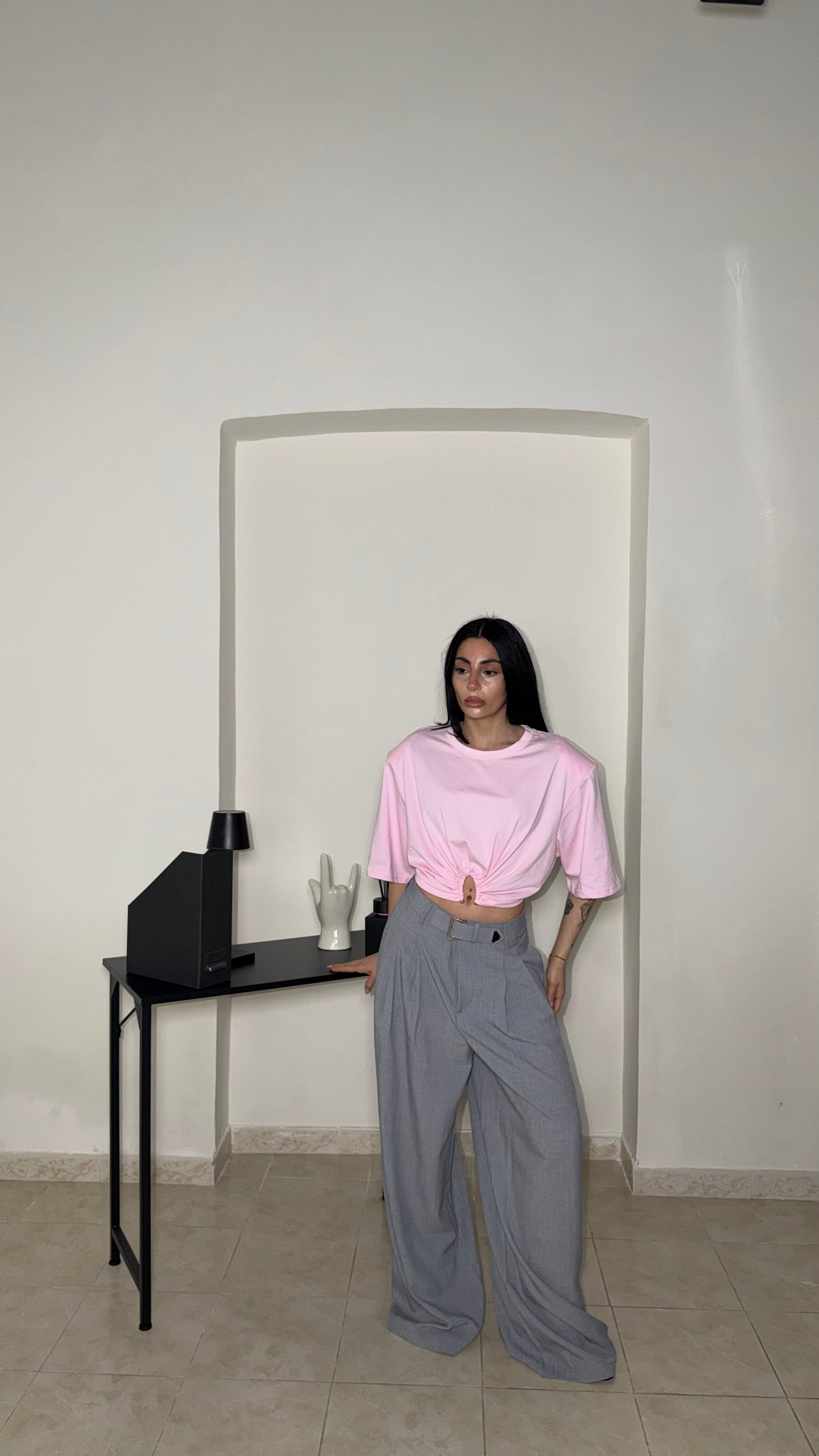 Pants NABILA grey