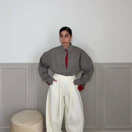 Pants tuta ROBBIE panna