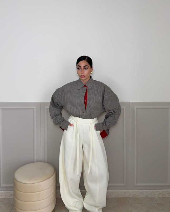 Pants tuta ROBBIE panna