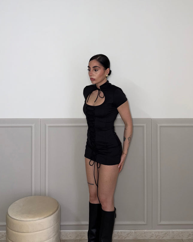 Minidress CROSS black