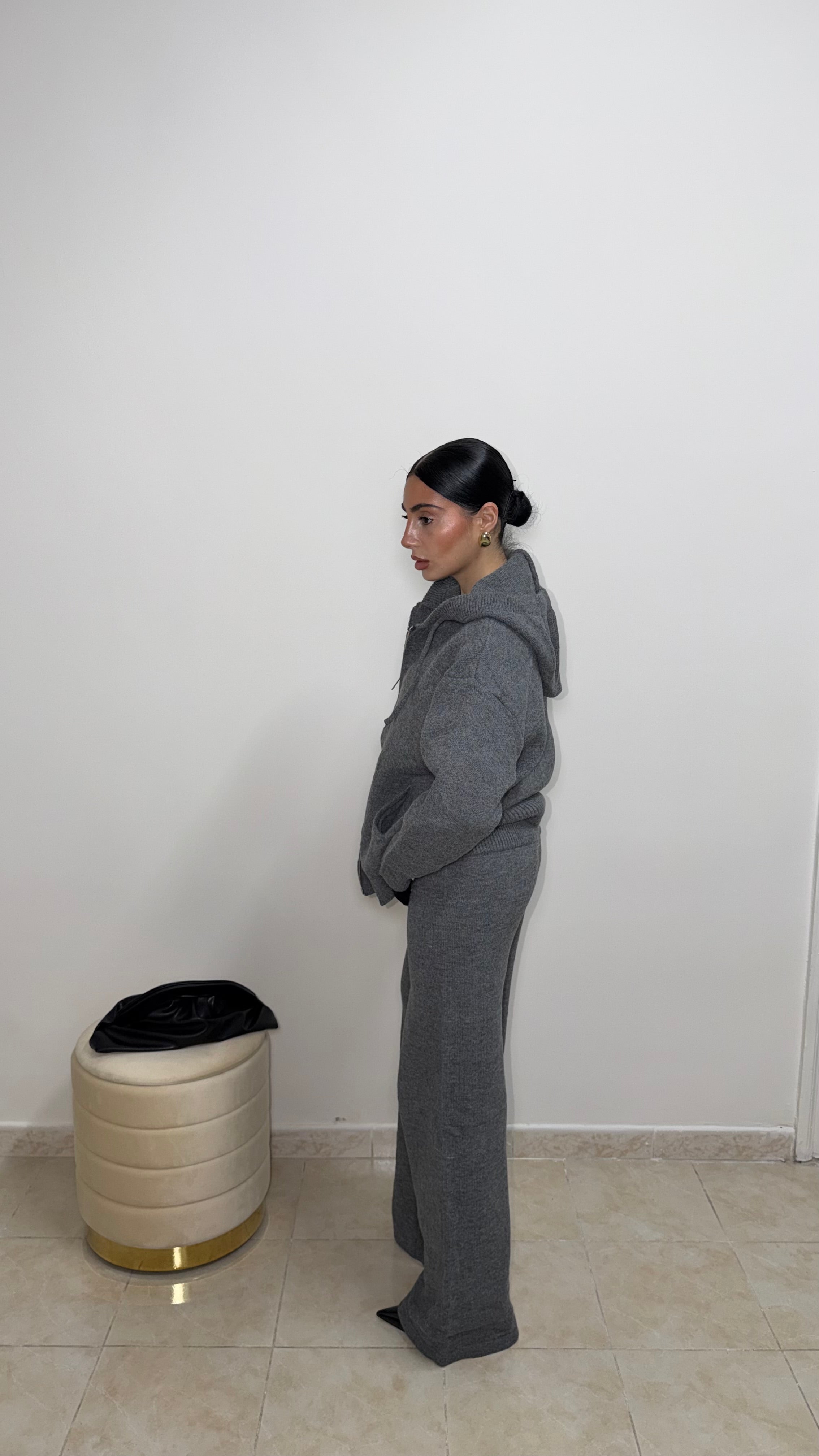 Cords SOFT WOOL grey