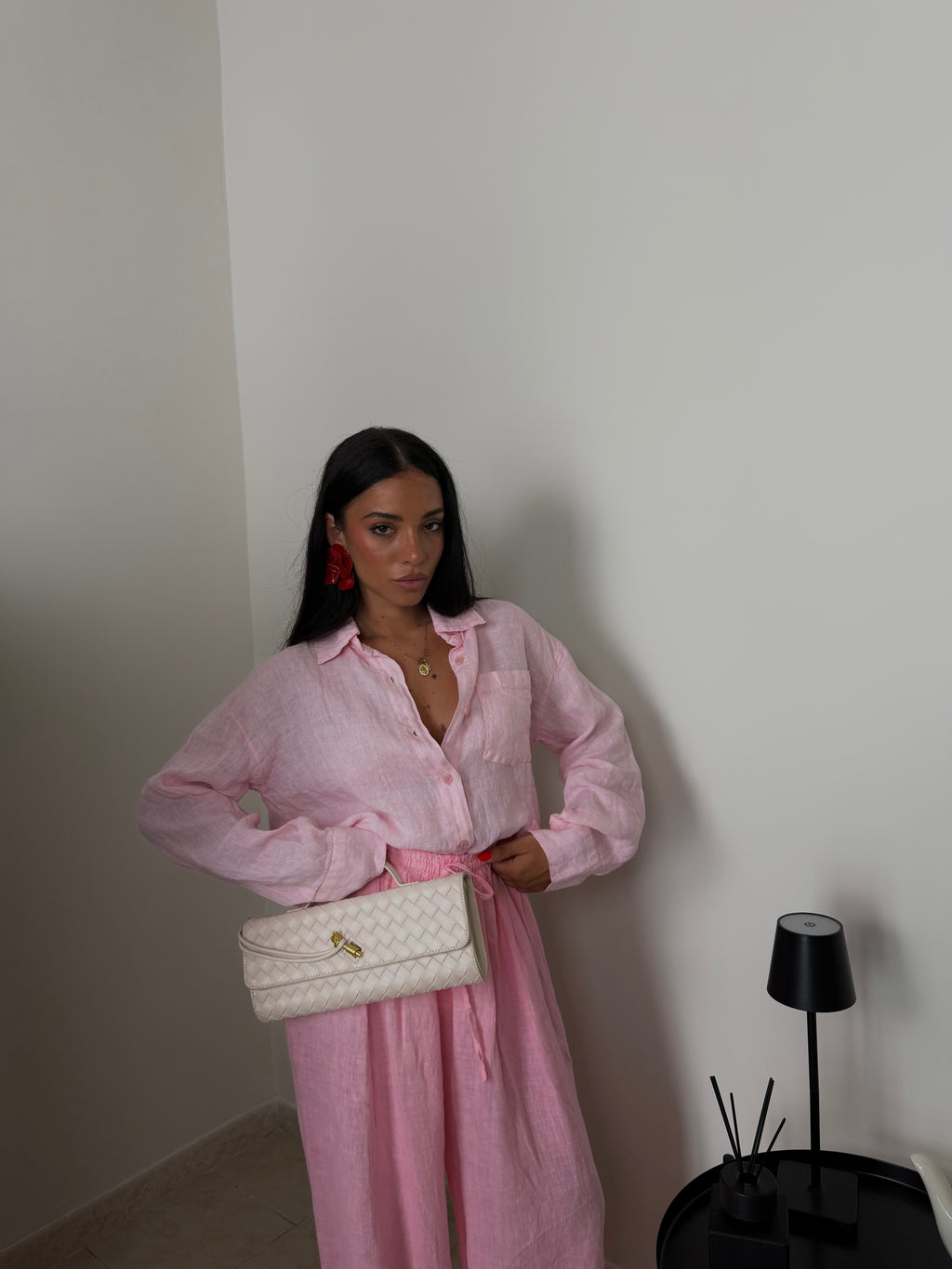 Cordset IN LINO pink