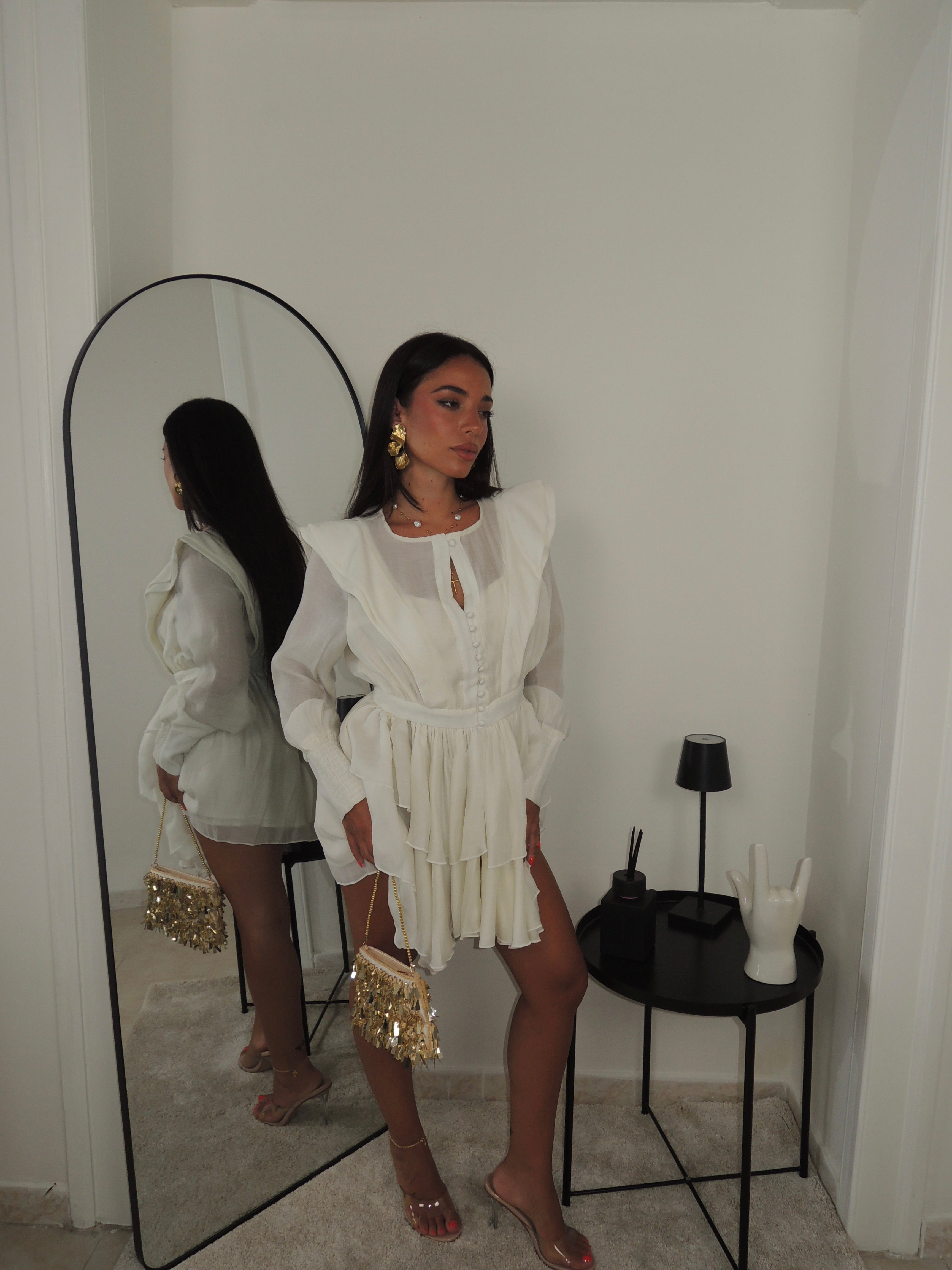 MiniDress FLORENCE panna