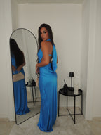 LongDress ROMANTIC celeste