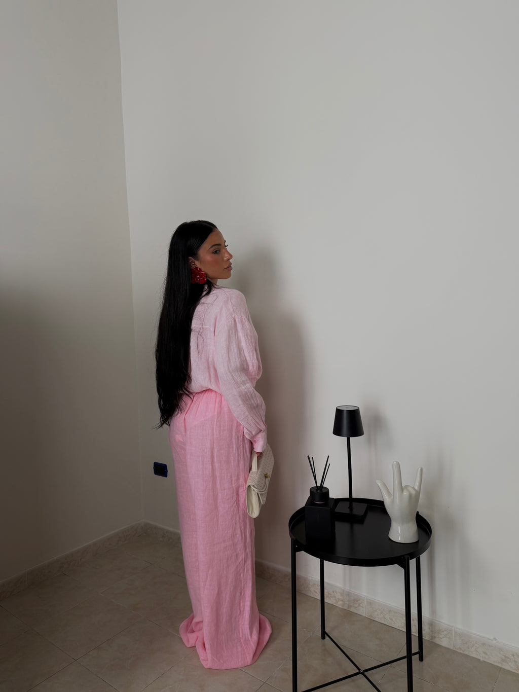 Cordset IN LINO pink