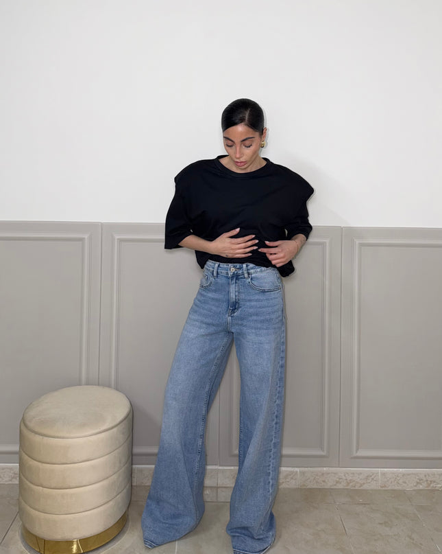 Jeans WIDE LEG celeste