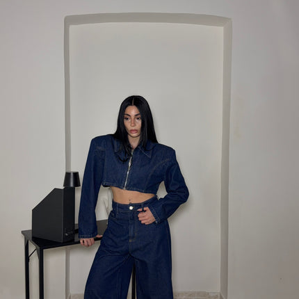 Cordset POWER dark denim