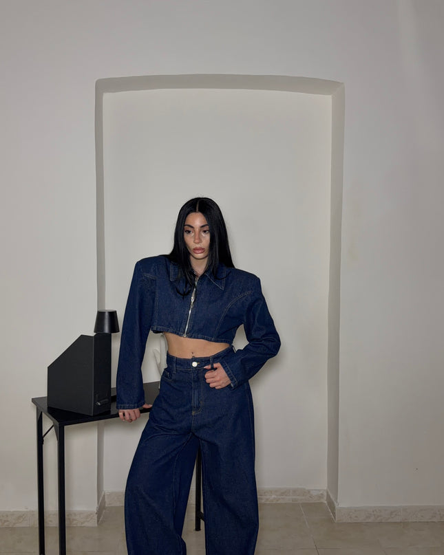 Cordset POWER dark denim