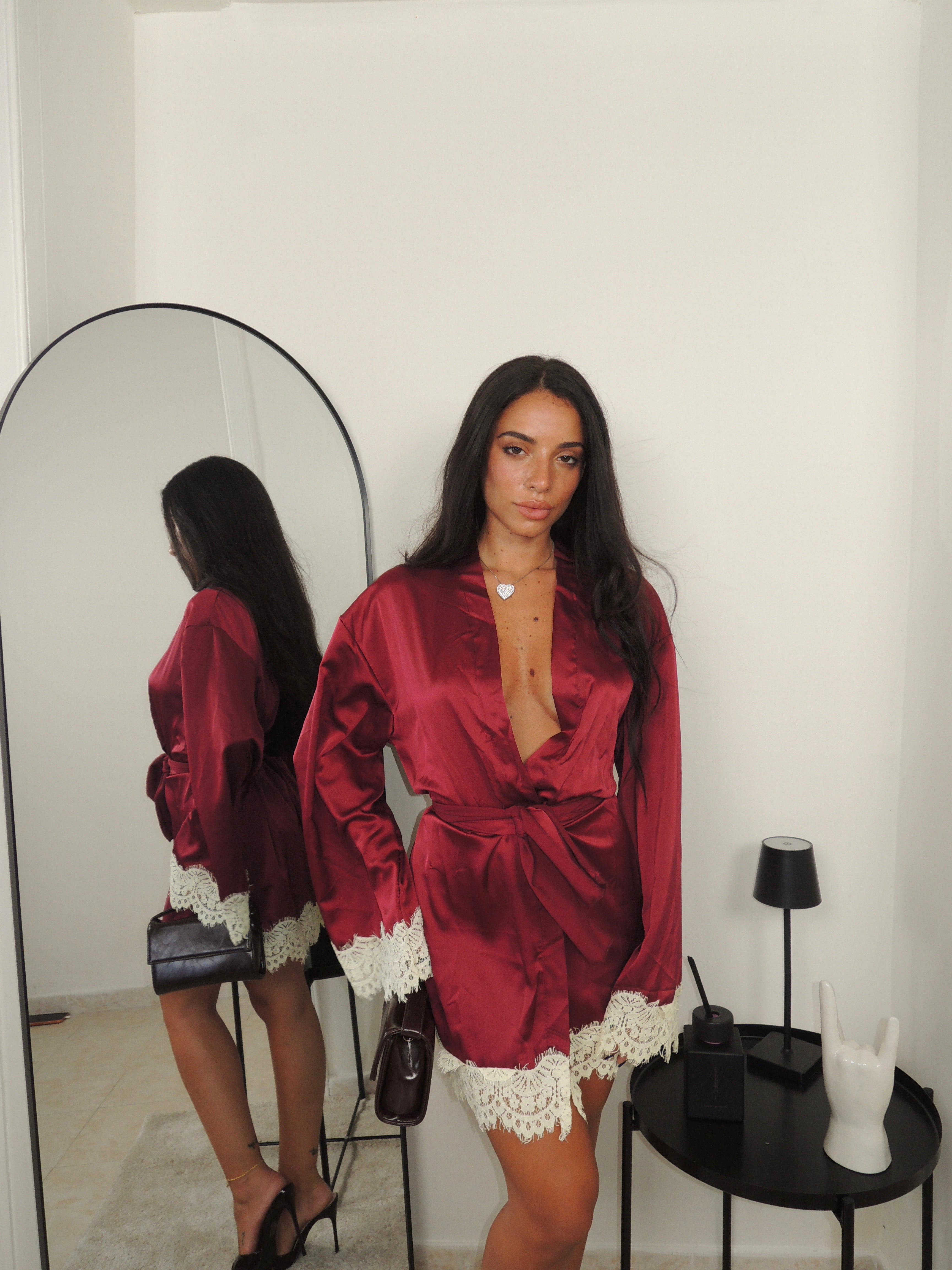 Kimono JAPAN bordeaux