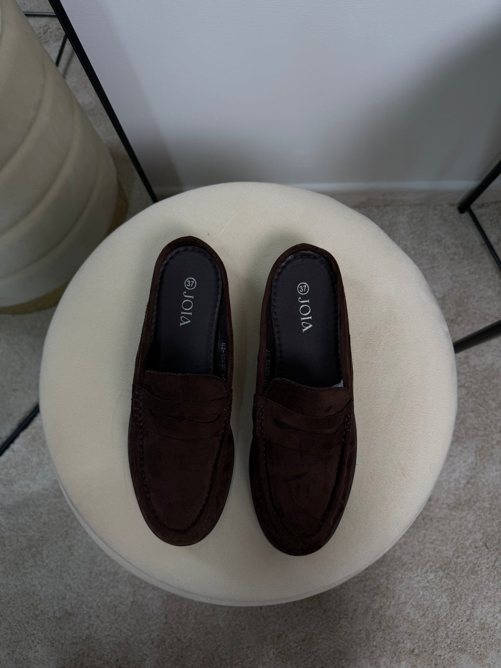 MOCASSINI SABOUT IN CAMOSCIO MARRONE