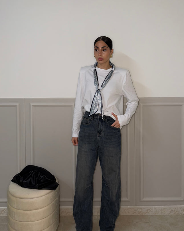 Jeans BALLOON MOOD lavaggio scuro vintage